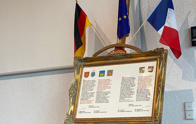 50 Jahre deutsch-französische Partnerschaft in den Haßbergen