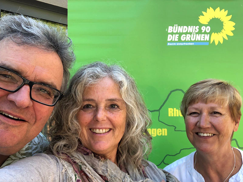 Grüne Bezirkstagsfraktion beim Bezirksforum